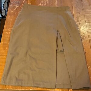 Babaton Classic Tan Pencil Skirt